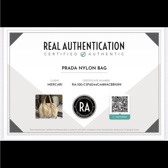 Prada Cream Tote Bag - Picture 4 of 4